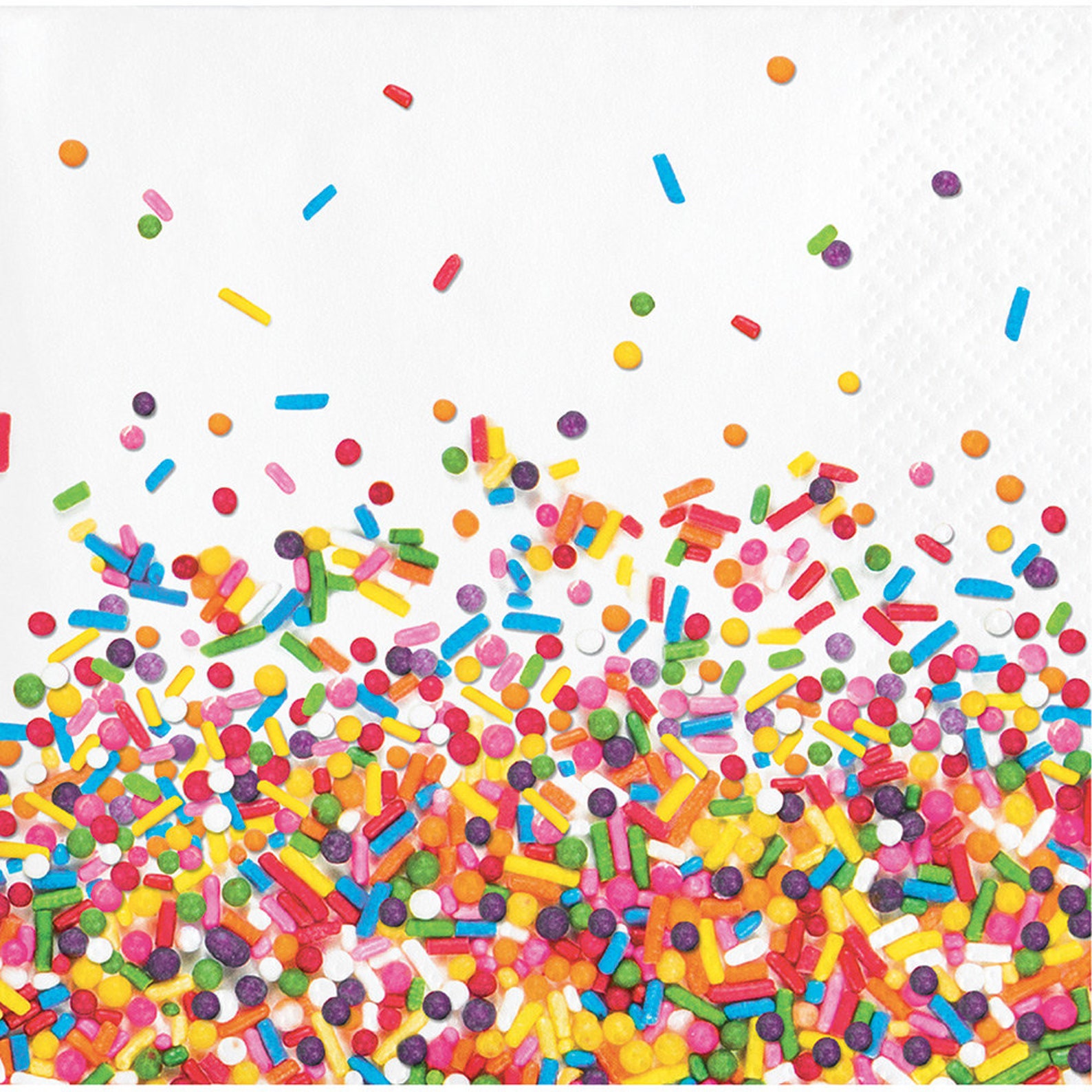 Small Fun Sprinkles Party Napkins/ Sprinkles Party Supplies/ Etsy