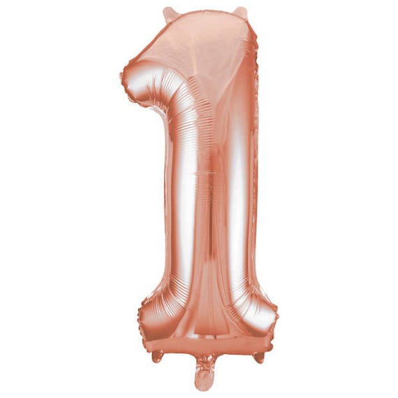 Giant 34 Rose Gold Balloon Numbers Rose Gold Number Balloons XL Number Balloons Rose Gold Balloons Rose Gold Birthday Party Etsy Canada