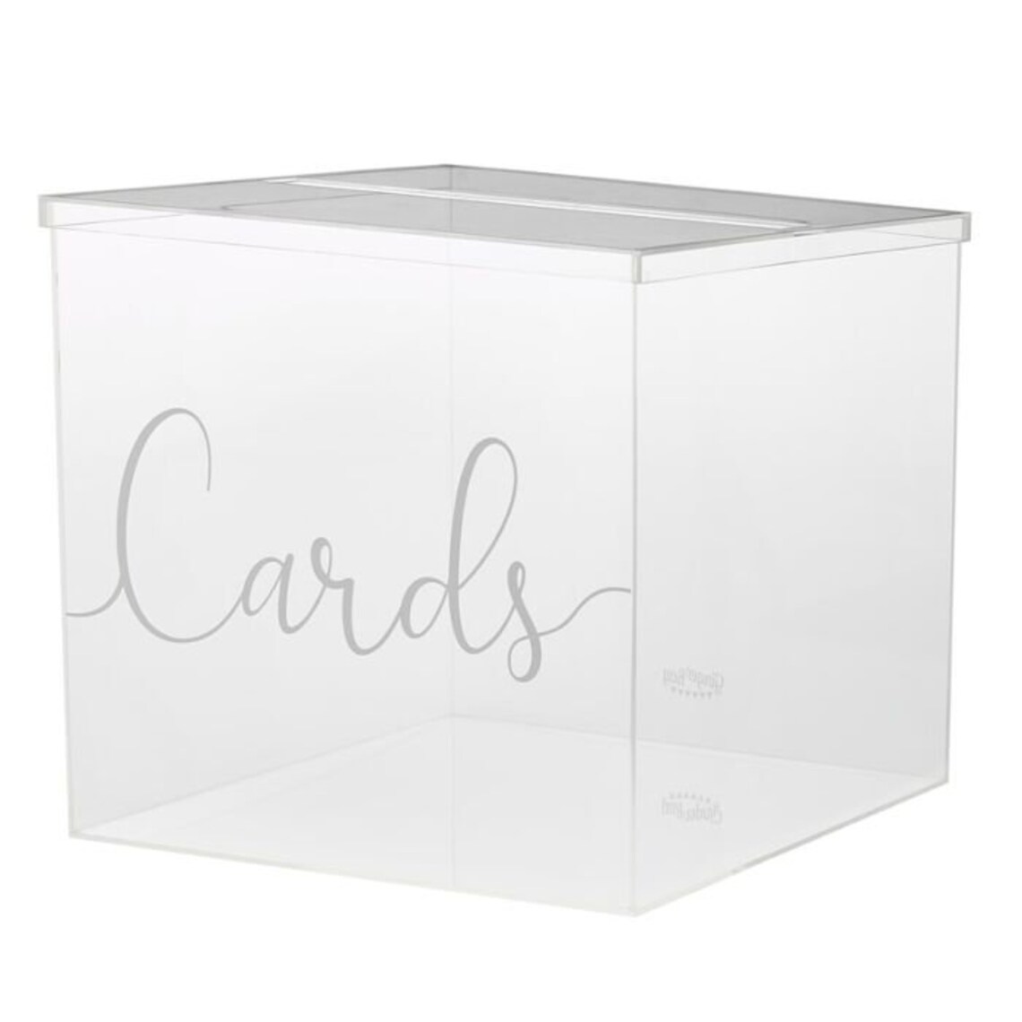 Wedding Acrylic Card Box Wedding Card Box Bridal Shower Etsy