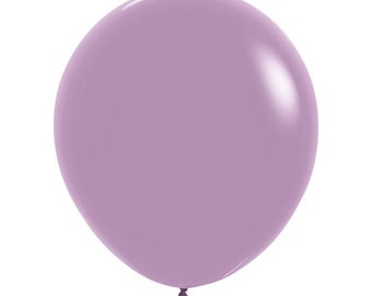 Sempertex Pastel Dusk Lavender Latex Balloons/Pastel Dusk Lavender Latex Balloons/Premium Pastel Dusk Lavender Latex Balloons 4 sizes