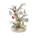 Deluxe Alice Cupcake Stand | Alice Tea Party Decoration | Tea Party Cupcake Stand