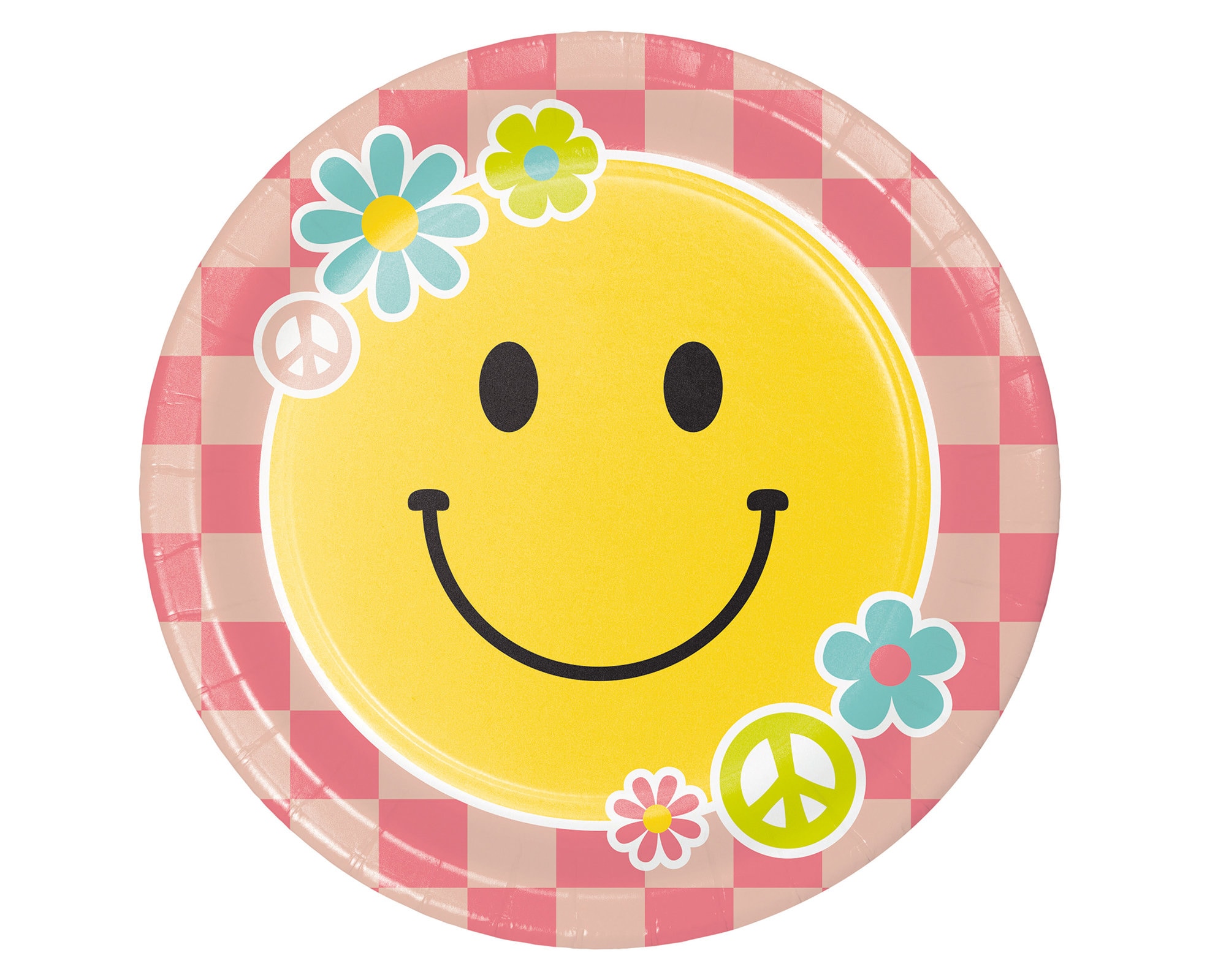 Groovy Party Dinner Plates Two Groovy Plates Groovy Party Supplies Groovy Plates 60s Birthday Party Plates