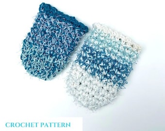SASSy Scrubby Sock ~ ***CROCHET PATTERN*** ~ PDF Download