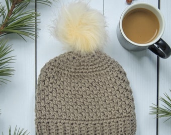 Haakpatroon volumineuze beanie voor dagelijks gebruik | Snelle en gemakkelijke wintermuts | Gezellige getextureerde hoed pdf