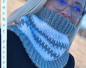 Everyone's Everyday Cowl Pattern - Cozy Crochet - Winter Crochet - Crochet Pattern - Easy Crochet - Crochet Cowl