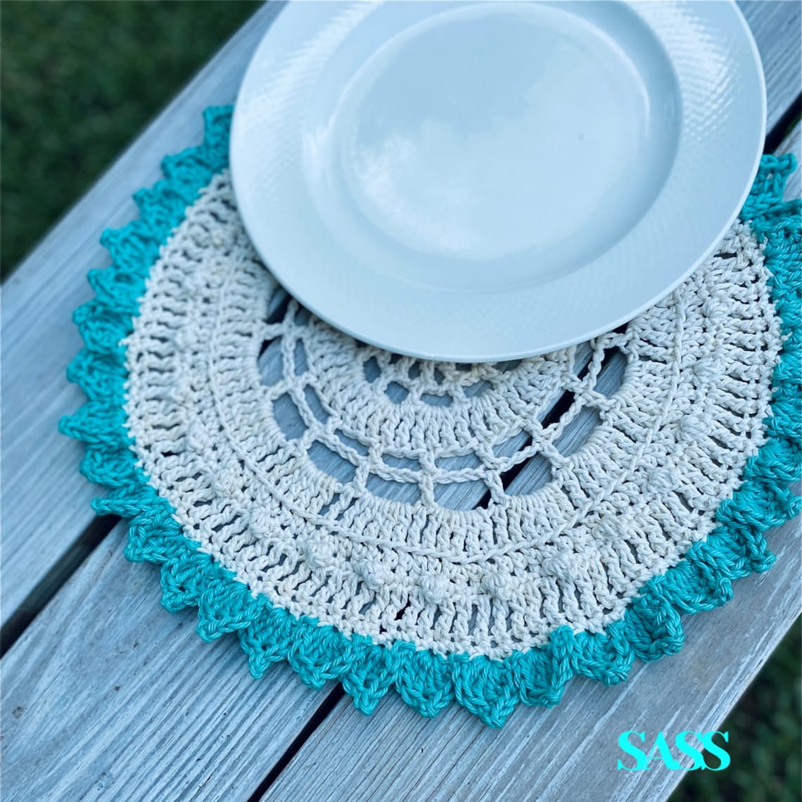 CROCHET PATTERN Sunflower Placemat Pattern DIY Placemat Etsy
