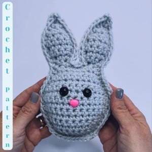 Easter Bunny Stuffy Crochet Pattern - Quick Crochet Pattern - Easy Crochet Pattern  - Crochet Bunny - Bunny Tutorial - Easter Crochet