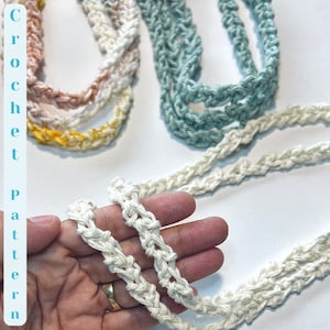 Simple Strappy Headband ~ Crochet Pattern ~ Beginner Pattern ~ DIY Headband ~ Crochet Headband