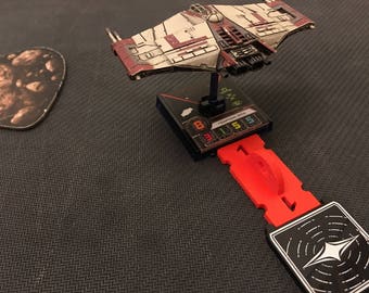 X-Wing Miniatures Bomb Template 2.0 Compatible