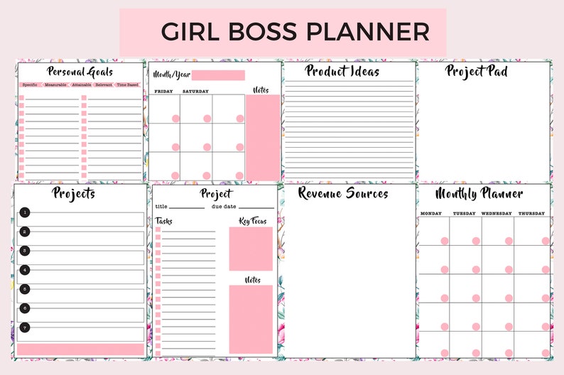 Digital planner website picture