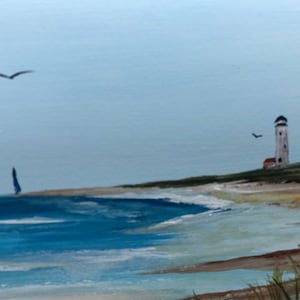 Hand Painted Custom Mailbox, Decorative Mailboxes, Beach Mailboxes, Lighthouse Painted Mailboxes, Sailboats And Lighthouses, Mailbox Art