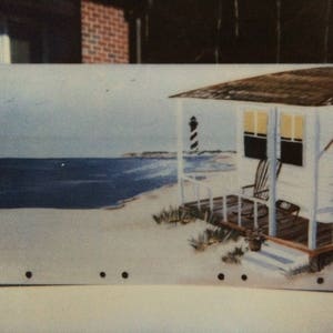 Hand Painted Custom Mailboxes, LightHouse Mailbox, Nautical, Coastal, Beach House, Personalized Mailboxes, Decorative Art, Unique Gift Ideas