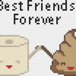 Bathroom Cross Stitch