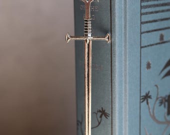 Metal Fantasy Sword Bookmark