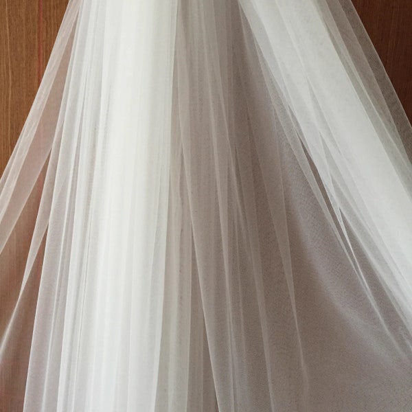 3 Meter Breite Soft Illusion Tüll Für Brautschleier und Hochzeitskleid