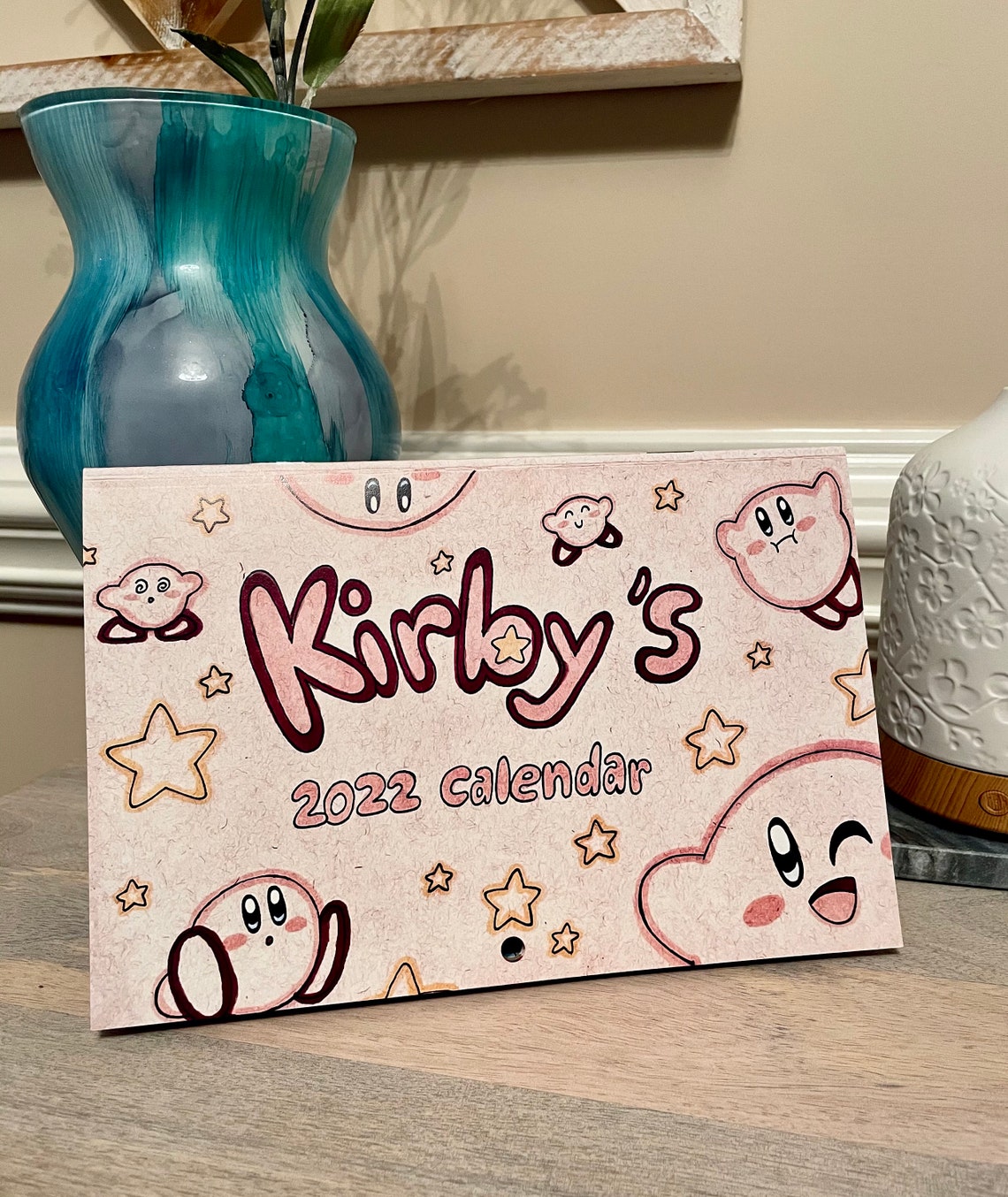 Kirby Calendar Etsy
