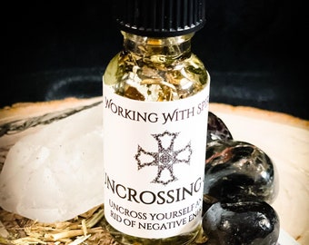Uncrossing Oil - To Uncross And Cleanse Bad Energies And Bad Works Off Of You - Hoodoo