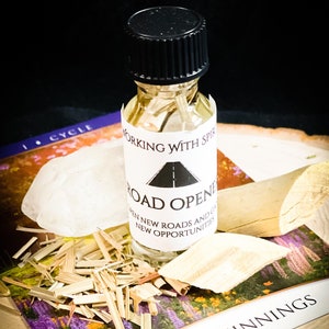 Road Opener Oil - To Open Yourself Up For New Opportunities And To Remove Obstacles In The Way -Hoodoo