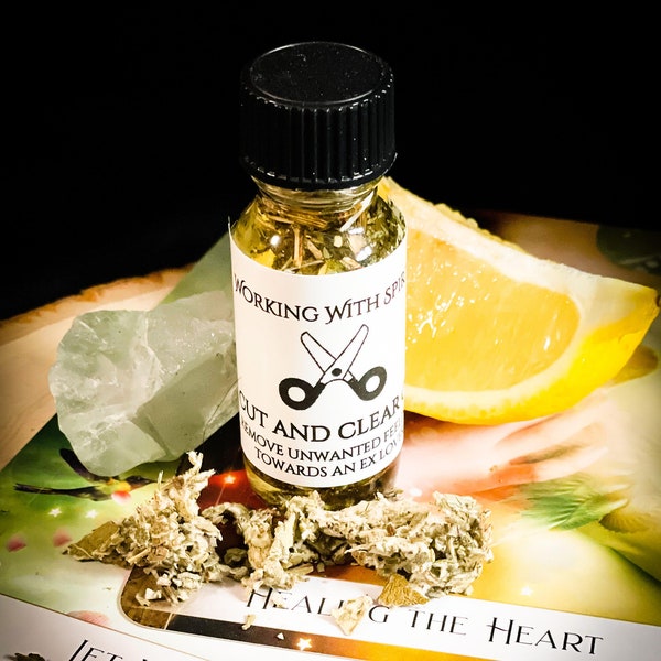 Cut and Clear Oil - Remove Unwanted Feelings And Ties From A Bad Relationship - Hoodoo