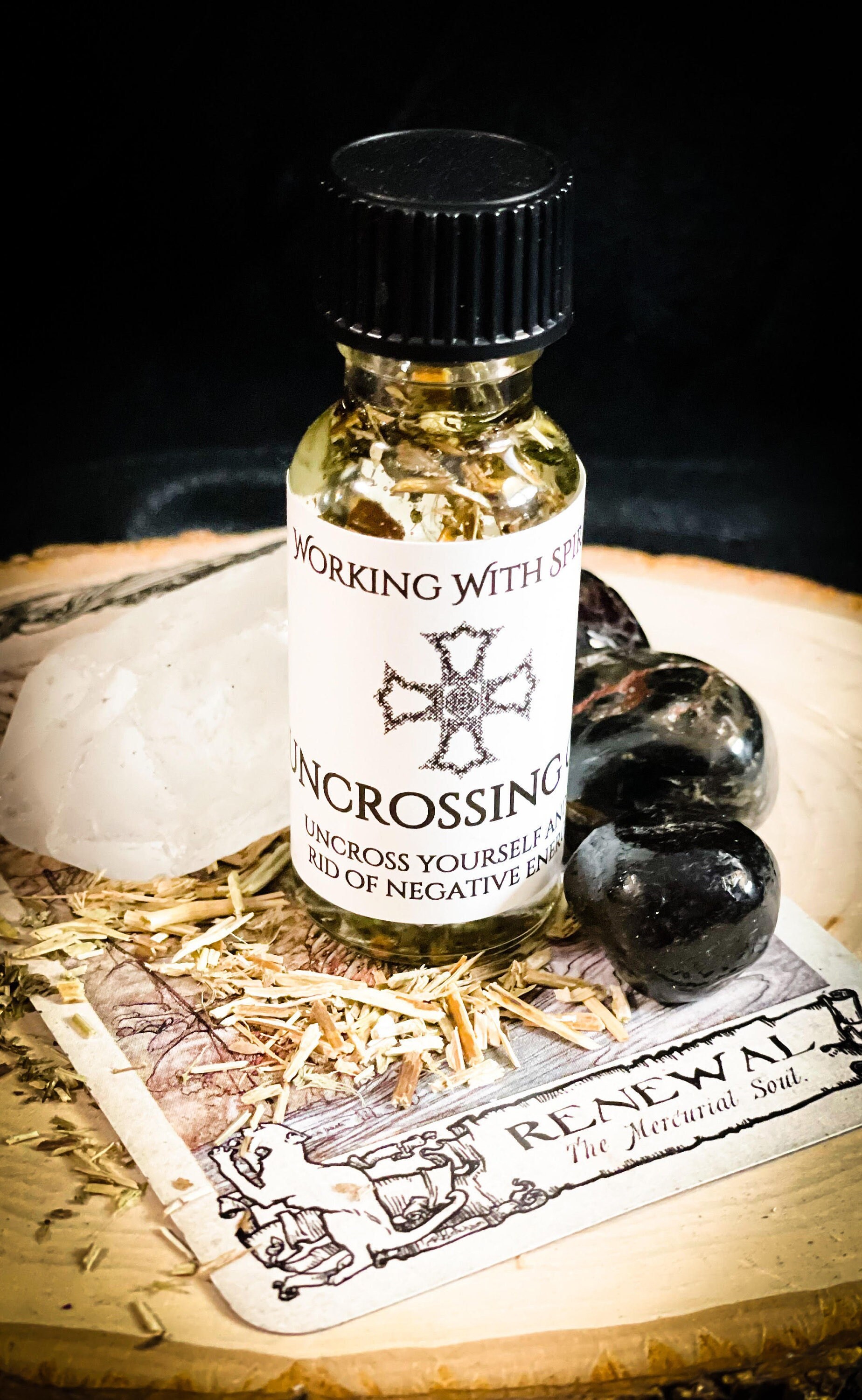 Uncrossing Oil - To Uncross And Cleanse Bad Energies And Bad Works Of…