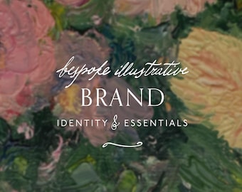 Custom logo design - Signature logo, Sketch logo, Organic hand-drawn logo design, House logo, Branding Florist logo, Event planner logo