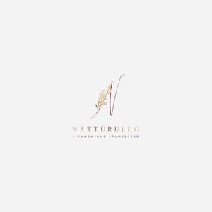 Custom logo design - Signature logo, Sketch logo, Organic hand-drawn logo design, House logo, Branding Floris logo, Event planner logo