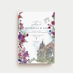 Elegant Custom Wedding Invitation Design - Personalized Just for You