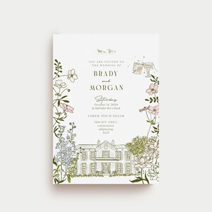 Elegant Custom Wedding Invitation Design - Personalized Just for You
