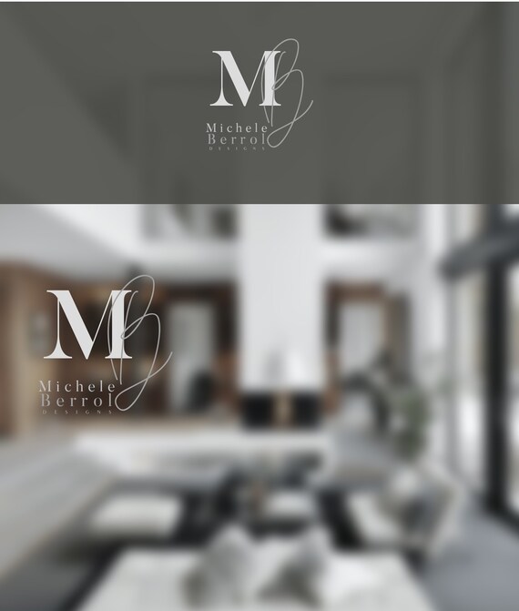 Monogram Logo Custom Logo Design Interior Designer Elegant Logo Design Shop Logo Hair Stylist Logo Stylish Logo Shoes Logo Premade Logo