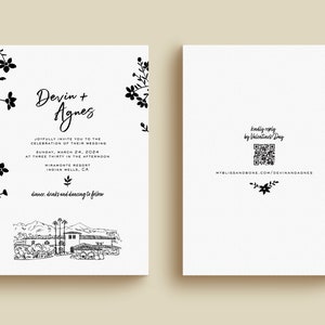 Elegant Custom Wedding Invitation Design - Personalized Just for You