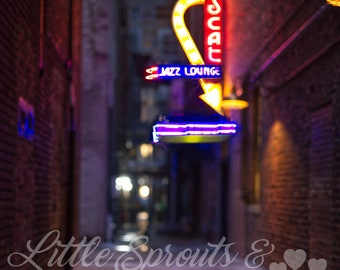 Senior photo Digital backdrop of a Jazz Club