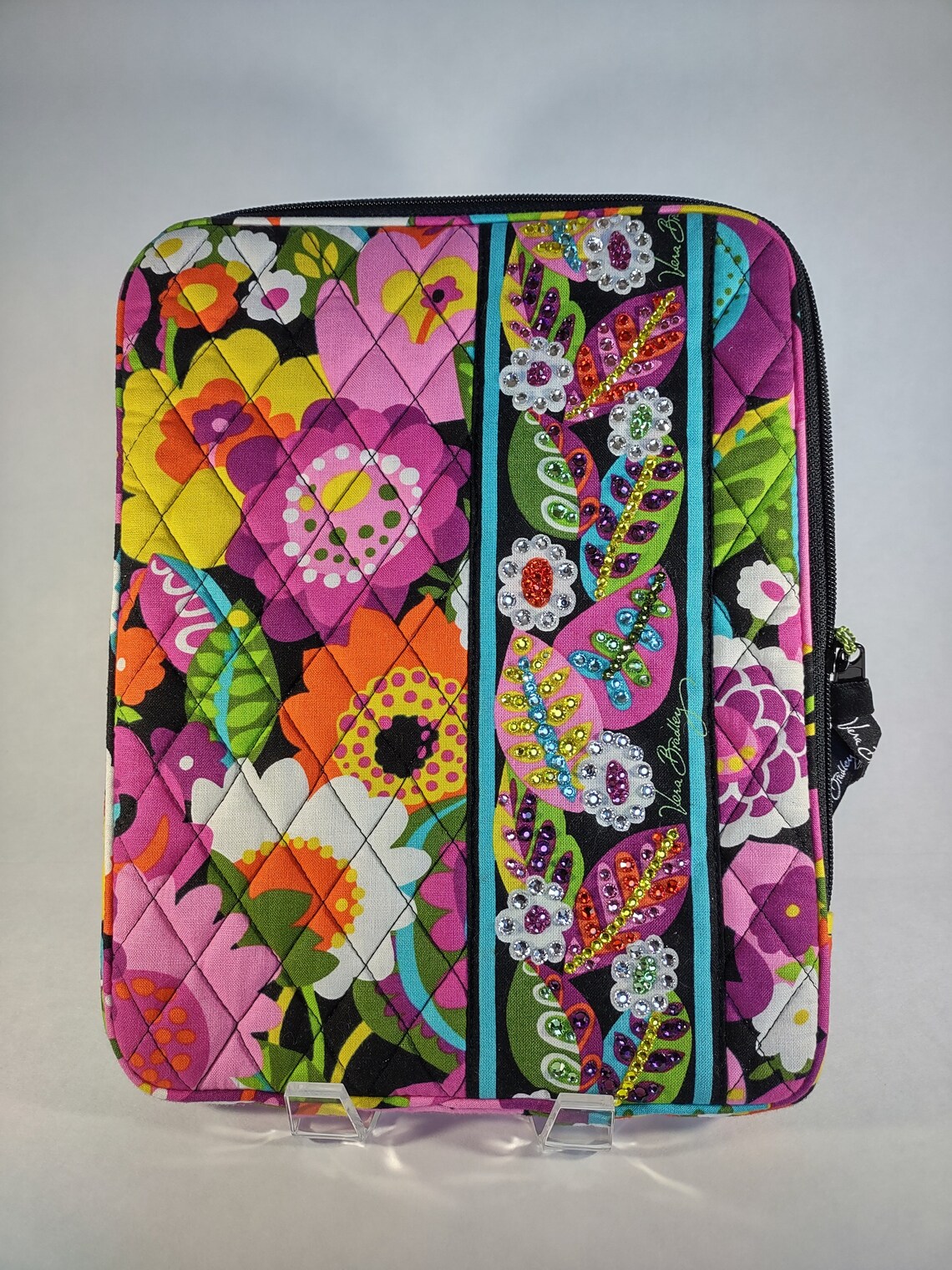 Bling Crystal Vera Bradley Va Va Bloom Tablet Sleeve Accented Etsy