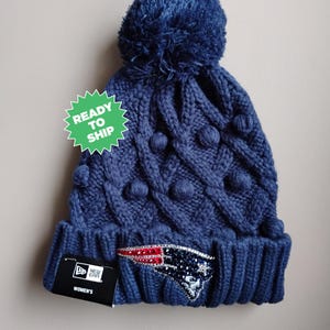 New England Patriots Bling Hat - Etsy