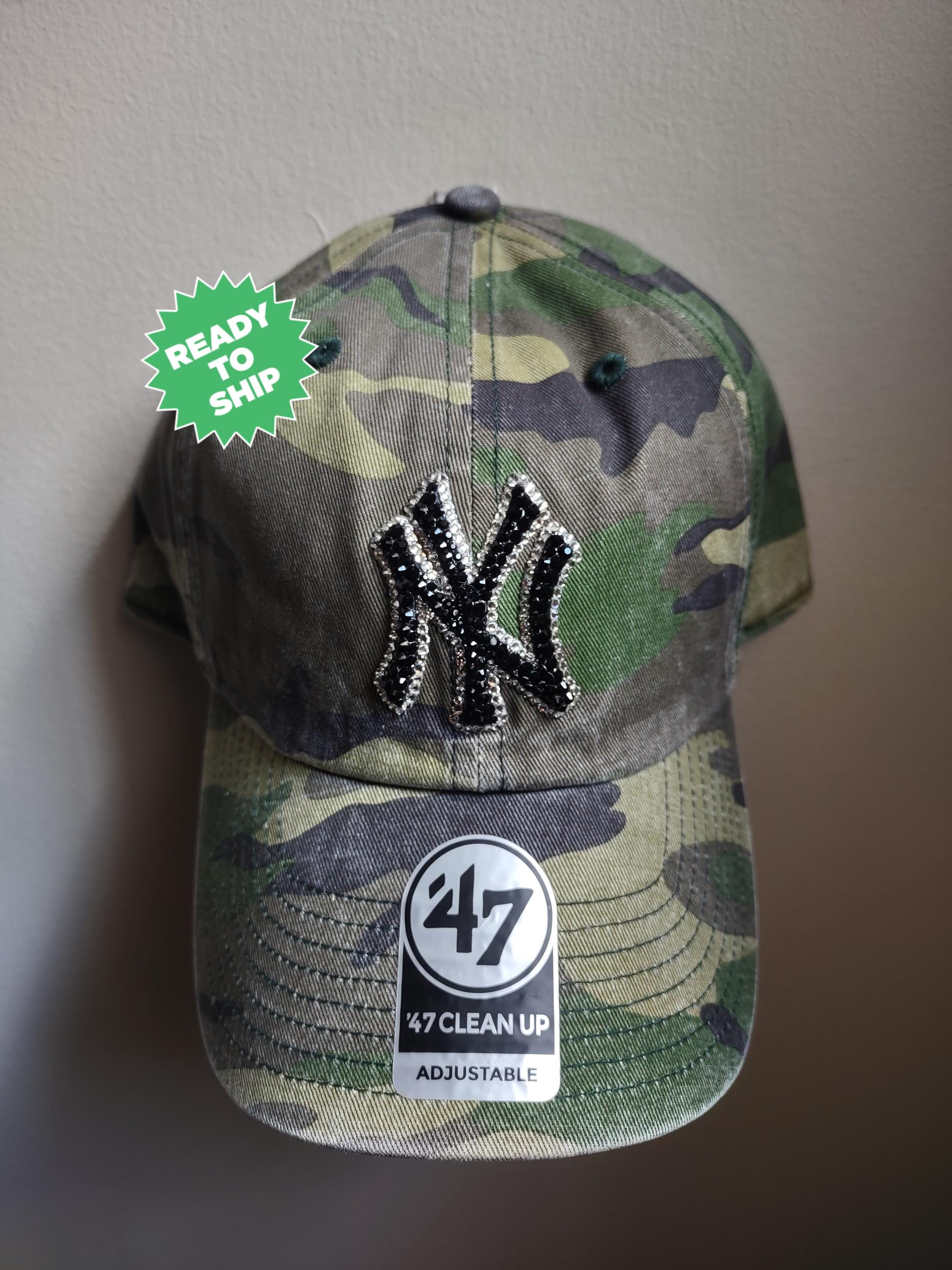 Swarovski crystal NY 47 clean up hat Swarovski New York Yankees Hats - Etsy main image 4