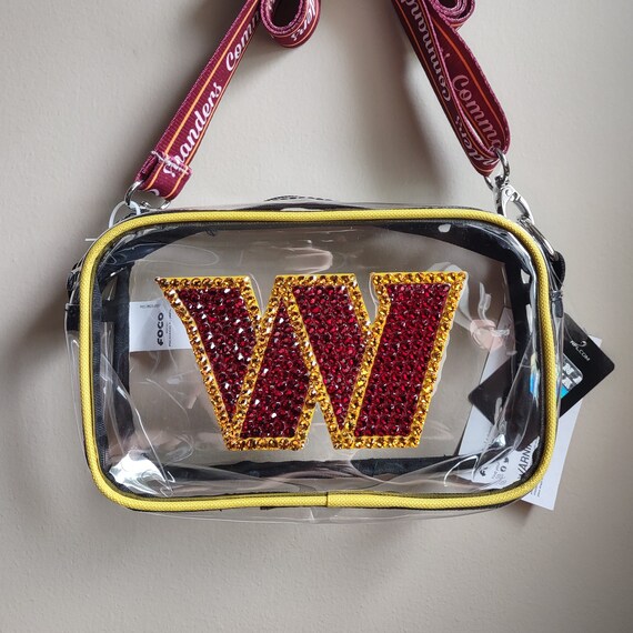 Clear shoulder bag sale
