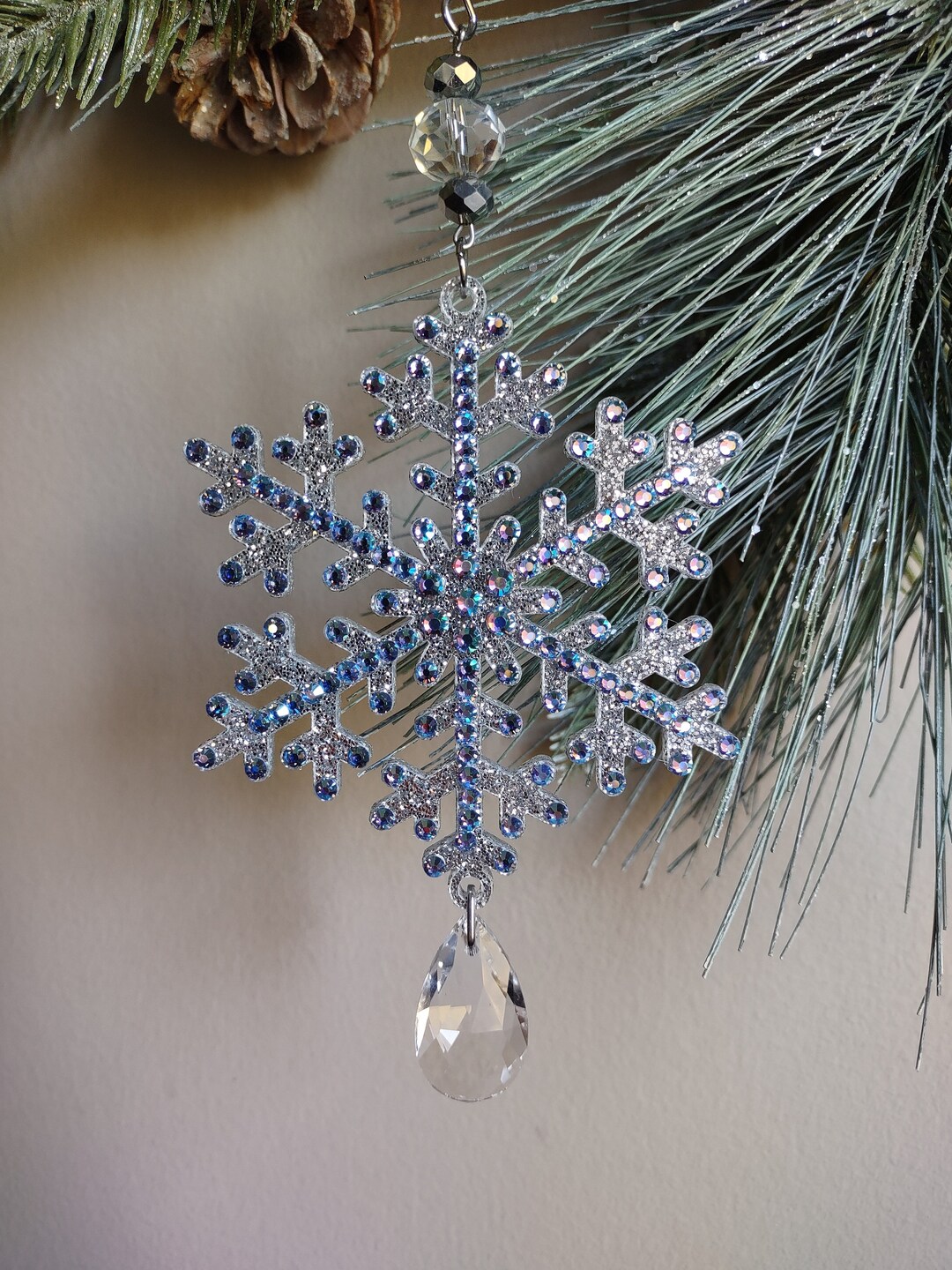Preciosa Rhinestones  How To Create Snowflake Decorations