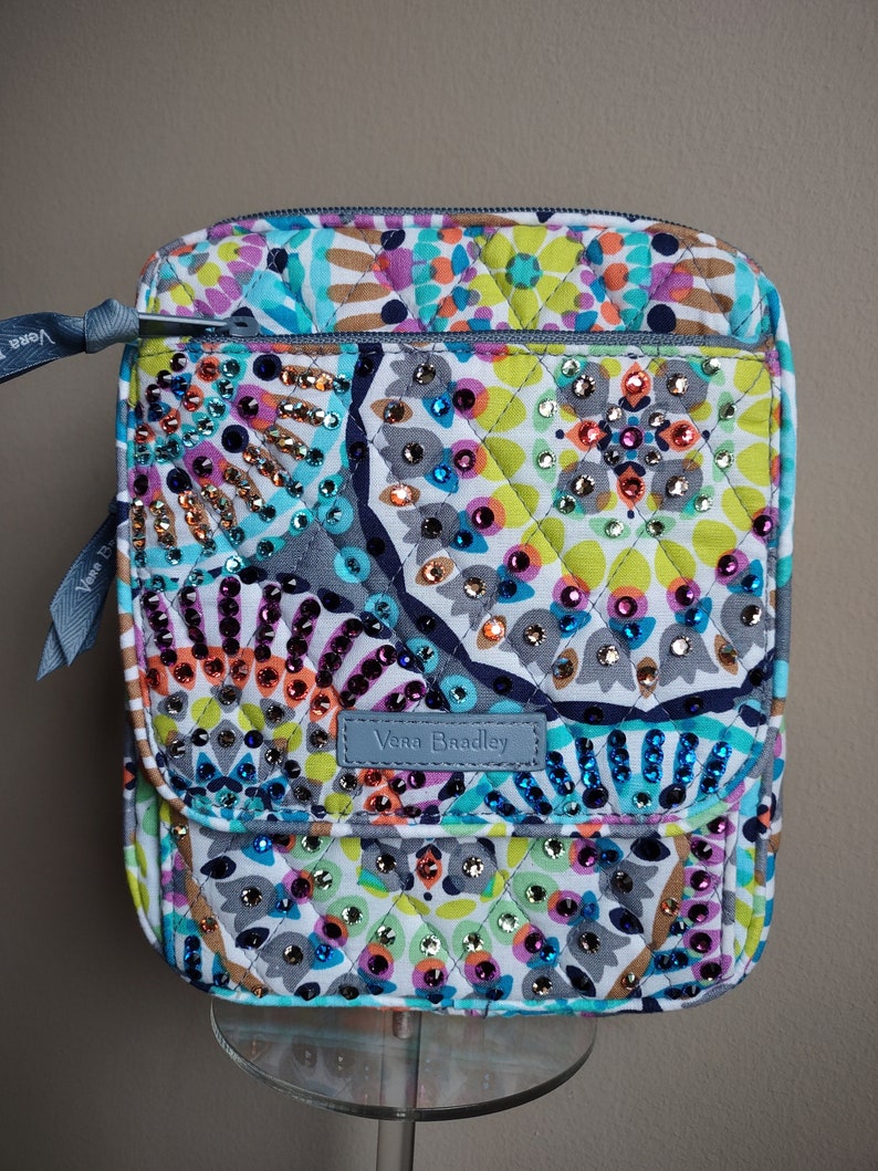 Bling Crystal Vera Bradley Sunny Medallion Mini Hipster Etsy