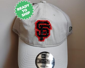 San Francisco Giants Rhinestone Hat (premium) - Etsy display picture 2