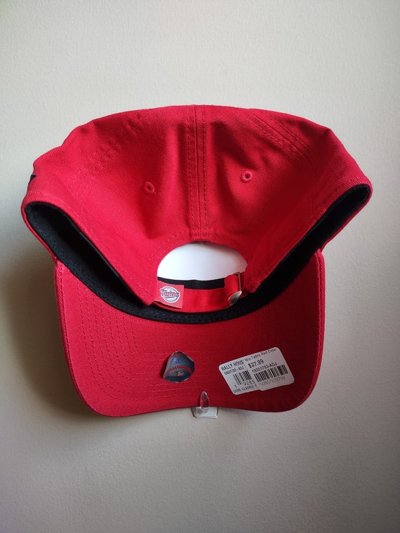 NWT Beautiful Candy Did It! Really Red Crystal Logo Adjustable Bling Ball Cap Women Rhinestone Bling Baseball Cap Adjustable Studded  main image 4