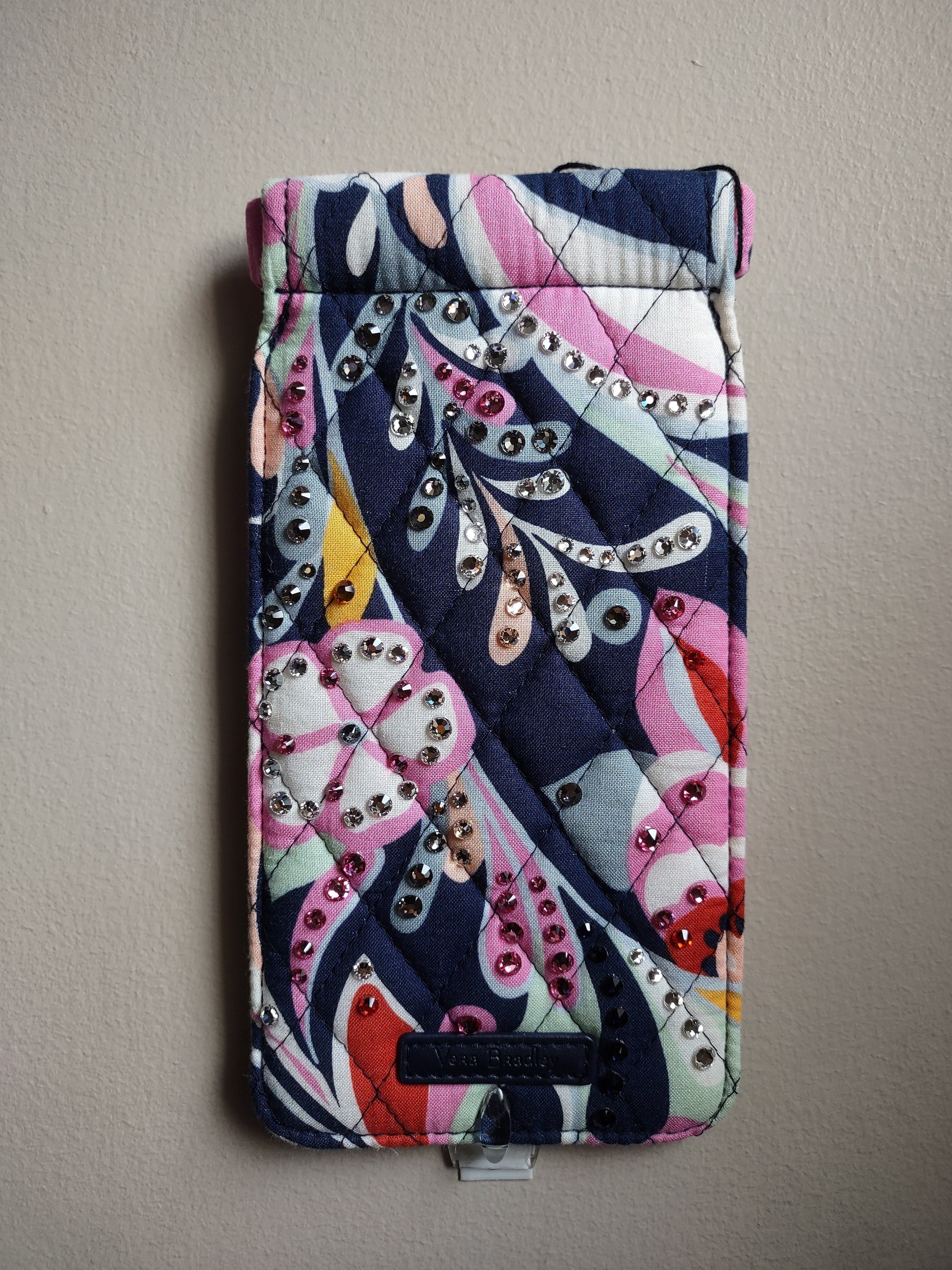 Bling Crystal Vera Bradley Mod Paisley Sunglass Sleeve 