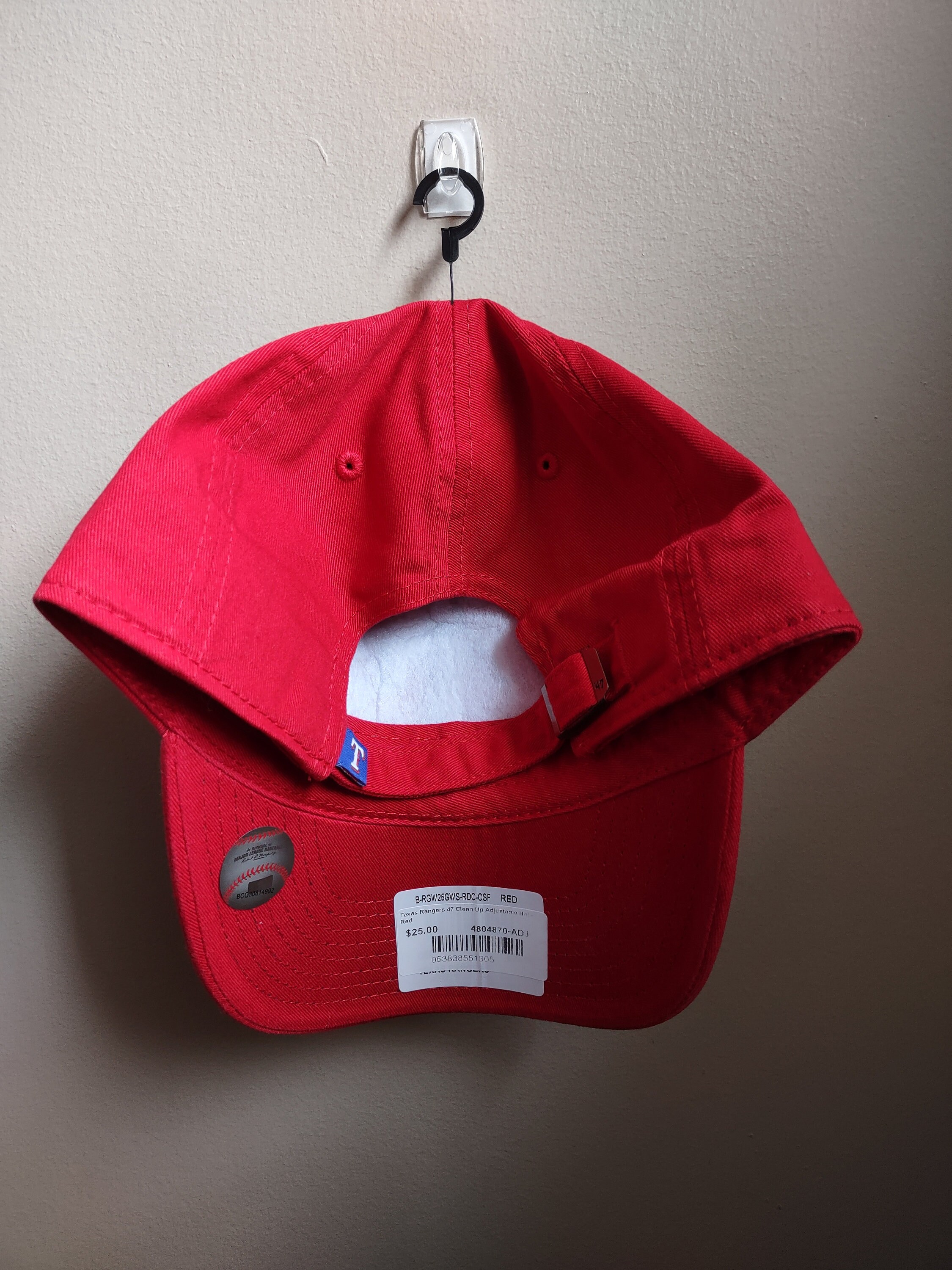 Texas Rangers Women’s New Era Swarovski Bling Adjustable Hat Cap Brand New New Era Texas Rangers 2024 Batting Practice 39THIRTY Flex  main image 3