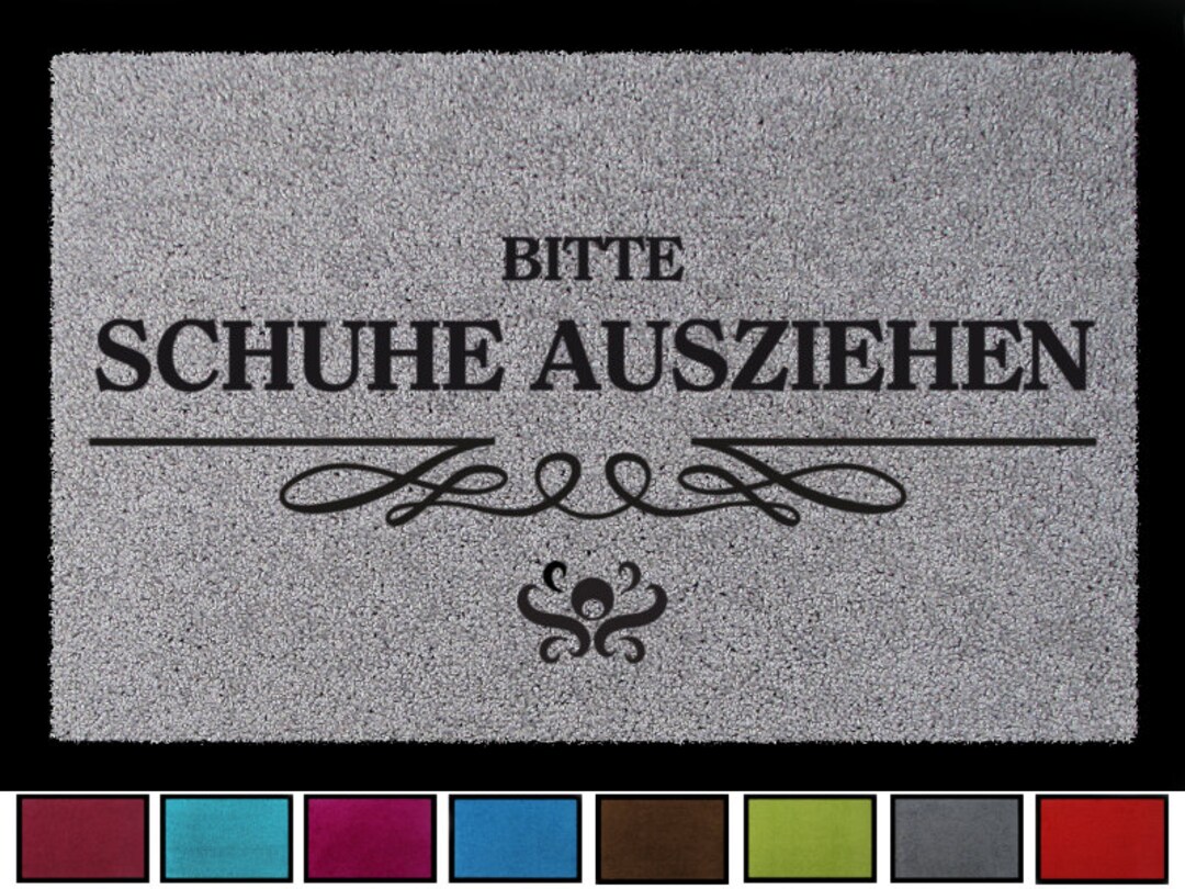 Doormat Please Take off Your Shoes Family Front Door Gift Etsy