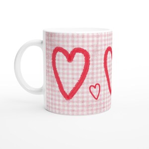White ceramic mug