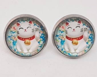 Avoir Images Cartes De Voeux Papeterie Maison Calico Chat Drole Mignon Blanc actualisé par