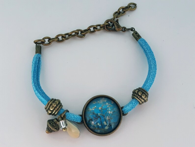 Vincent Van Gogh . Adjustable bracelet Cherry blossoms