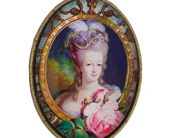 Coquette ring, Marie Antoinette, Queen of France, retro vintage