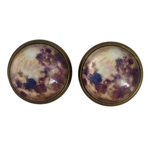 GALAXY OORBEL, galaxy chips, ruimte sieraden, ster sieraden, astronomie, wetenschappelijke gave, planeet sieraden, planeet, maan