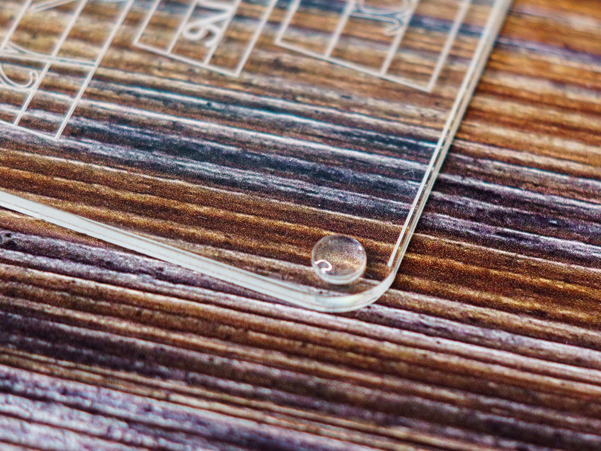 Acrylic writing board personalized with name simplified Etsy