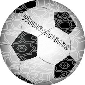 Fabric Velcro Patch for satchels Football customizable with name also as a pendant or strap patch image 3