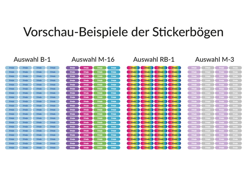Name stickers holographic 80 pieces different colors pen stickers size XS Mini 0.7 x 3.2 cm image 5